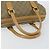 Borsa Boston GG Canvas Gucci Beige Oro Auth bs29152 D'oro - vista 7