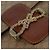 Céline Borsa a Spalla in Tela Macadam CELINE PVC Beige Oro Auth BA5887 D'oro - vista 14