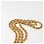 Borsa a Spalla con Catena PRADA Camoscio Beige Oro Auth 135314 D'oro - vista 14