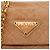 Borsa a Spalla con Catena PRADA Camoscio Beige Oro Auth 135314 D'oro - vista 18