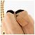 Borsa a Spalla con Catena PRADA Camoscio Beige Oro Auth 135314 D'oro - vista 19