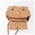 Borsa a Spalla con Catena PRADA Camoscio Beige Oro Auth 135314 D'oro - vista 9