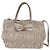 PRADA Borsa a Mano Arricciata in Pelle 2 in 1 Beige Oro Auth BA5654 D'oro - vista 13