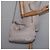PRADA Borsa a Mano Arricciata in Pelle 2 in 1 Beige Oro Auth BA5654 D'oro - vista 23