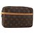 LOUIS VUITTON Pochette Compiegne 23 M51847 LV Auth BA5982 Monogramma