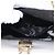 Borsa a Spalla Chain Gancini Salvatore Ferragamo Smalto Nero Oro Auth 142666 D'oro - vista 20