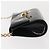 Borsa a Spalla Chain Gancini Salvatore Ferragamo Smalto Nero Oro Auth 142666 D'oro - vista 5