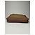 Vintage Courreges Polyester-Leder Clutch khaki braun - Ansicht 7