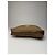 Vintage Courreges Polyester-Leder Clutch khaki braun - Ansicht 9