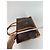 Big Bag Céline Vintage Celine Paris Triomphe Monogramm Ledertasche braun - Ansicht 11
