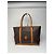 Big Bag Céline Vintage Celine Paris Triomphe Monogramm Ledertasche braun - Ansicht 14