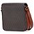 Borsa a Spalla Monogramma YSL Saint Laurent Marrone - vista 2