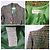 Abrigo tartán verde Guy Laroche con botones dorados años 1990 Multicolor - vista 12