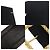 Cintura in raso CHANEL per uomini Nero D'oro - vista 10