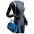 Borsa a spalla Chanel V-Stitch Coco Handle (XS) con catena Blu - vista 9