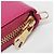 Cartera larga de cuero para mujer con botón Anagram Loewe Rosa - vista 7