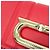 Carteira de couro feminina Gancini da Salvatore Ferragamo Vermelho - vista 10