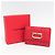 Carteira de couro feminina Gancini da Salvatore Ferragamo Vermelho - vista 2