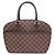 Borsa a mano Damier Sarria Louis Vuitton Marrone Damier ebene