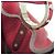 Borsa Louis Vuitton Parnassea Capucines GM Rosso - vista 11
