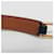 Bracciale in pelle e metallo Rivale Double Tour di Hermès D'oro Blu navy  - vista 9
