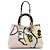 Diorissimo Borsa in Tela Stampata Floreale Rosa Edizione Limitata Media
