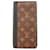 Louis Vuitton Monogram Macassar Portefeuille Brazza Long Wallet Brown Black  ref.2526951