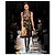 Set Prada, modello Grid FW2010 di Miuccia Prada Nero D'oro - vista 4