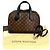 Borsa a spalla Louis Vuitton Dora Monogram MM Noir Marrone - vista 2