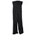 Trägerloser Jumpsuit mit geradem Bein von Theory aus schwarzer Viskose