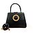 Céline Sac 2 en 1 en cuir de veau Celine Noir