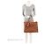 Gucci GG Prägung Kalbsleder Mittelgroße Tote mit Diamantschnitt - Ansicht 5