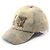 Cappello in denim lavato 3D Damier Louis Vuitton Marrone Beige