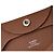 Monedero Bastia de cabra Hermès Castaño - vista 6