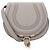 Bolsa Chloé Marcie Small Saddle Cinza - vista 2