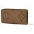 Langer Reißverschluss Geldbeutel aus PVC Monogramm Giant Reverse Louis Vuitton Braun - Ansicht 2