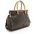Borsa Pallas in tela Monogram Louis Vuitton Marrone - vista 2