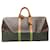 Louis Vuitton Keepall Monogram Boston Bag Brown Cloth  ref.2528384