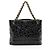 Gabrielle Chanel Patentleder Puzzle Tote Schwarz - Ansicht 3