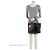 Gabrielle Chanel Patentleder Puzzle Tote Schwarz - Ansicht 5