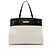Saint Laurent Canvas Leder Manhattan Medium Satchel