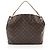 Borsa hobo Graceful MM in tela Monogram Louis Vuitton Marrone - vista 3