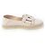 Tod's Tod’s KATE 2WAY Leder Espadrilles Beige Roh - Ansicht 6