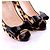 Autre Marque Harako Leder Pumps aus der ES-Kollektion Beige Leopardenprint - Ansicht 5