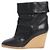 Isabel Marant Botas de cuña negras - talla EU 40 (UK 7) Negro