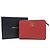 Billetera bifold de cuero Saffiano rojo Prada 1ML018 Roja - vista 11