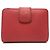 Billetera bifold de cuero Saffiano rojo Prada 1ML018 Roja - vista 2