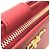 Billetera bifold de cuero Saffiano rojo Prada 1ML018 Roja - vista 6