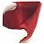 Billetera bifold de cuero Saffiano rojo Prada 1ML018 Roja - vista 9