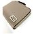 Monedero de cuero beige Fendi - vista 3